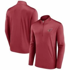 Men's Fanatics Branded Cardinal Arizona Cardinals Underdog Quarter-Zip Jacket
