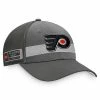 Men's Fanatics Branded Charcoal Philadelphia Flyers Home Ice Snapback Hat