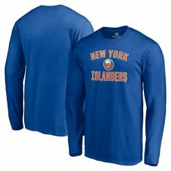 Men's Fanatics Branded Royal New York Islanders Team Victory Arch Long Sleeve T-Shirt -Metaverse shop unnamed file 8712