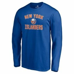 Men's Fanatics Branded Royal New York Islanders Team Victory Arch Long Sleeve T-Shirt -Metaverse shop unnamed file 8713