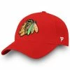 Men's Fanatics Branded Red Chicago Blackhawks Core Adjustable Hat 1 Men's Fanatics Branded Red Chicago Blackhawks Core Adjustable Hat -Metaverse shop unnamed file 8716
