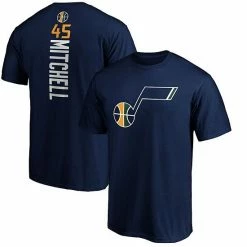 Men's Fanatics Branded Donovan Mitchell Navy Utah Jazz Team Playmaker Name & Number T-Shirt -Metaverse shop unnamed file 8786