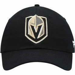 Men's Fanatics Branded Black Vegas Golden Knights Core Primary Logo Adjustable Hat -Metaverse shop unnamed file 8805