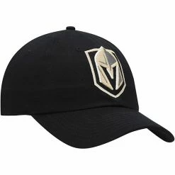 Men's Fanatics Branded Black Vegas Golden Knights Core Primary Logo Adjustable Hat -Metaverse shop unnamed file 8806