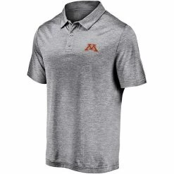 Men's Fanatics Branded Gray Minnesota Golden Gophers Primary Logo Striated Polo 8 Men's Fanatics Branded Gray Minnesota Golden Gophers Primary Logo Striated Polo -Metaverse shop unnamed file 8825