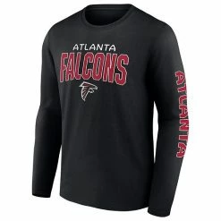 Men's Fanatics Branded Black Atlanta Falcons Go The Distance Long Sleeve T-Shirt 4 Men's Fanatics Branded Black Atlanta Falcons Go The Distance Long Sleeve T-Shirt -Metaverse shop unnamed file 891
