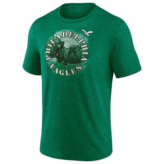 Men's Fanatics Branded Heathered Kelly Green Philadelphia Eagles Sporting Chance T-Shirt Men's Fanatics Branded Heathered Kelly Green Philadelphia Eagles Sporting Chance T-Shirt -Metaverse shop unnamed file 8917
