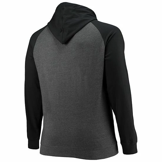 Men's Fanatics Branded Black/Heathered Charcoal Jacksonville Jaguars Big & Tall Lightweight Raglan Pullover Hoodie Men's Fanatics Branded Black/Heathered Charcoal Jacksonville Jaguars Big & Tall Lightweight Raglan Pullover Hoodie -Metaverse shop unnamed file 8924