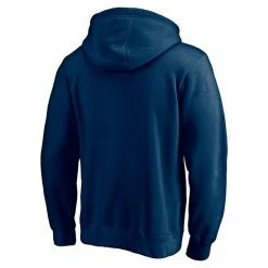 Men's Fanatics Branded Navy Seattle Kraken 2021 NHL Expansion Draft Logo Fitted Pullover Hoodie -Metaverse shop unnamed file 8928