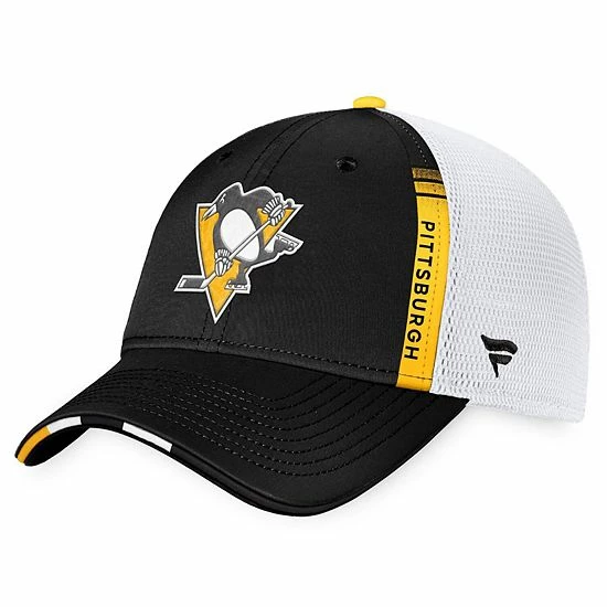 Men's Fanatics Branded Black/White Pittsburgh Penguins 2022 NHL Draft Authentic Pro On Stage Trucker Adjustable Hat Men's Fanatics Branded Black/White Pittsburgh Penguins 2022 NHL Draft Authentic Pro On Stage Trucker Adjustable Hat -Metaverse shop unnamed file 8941