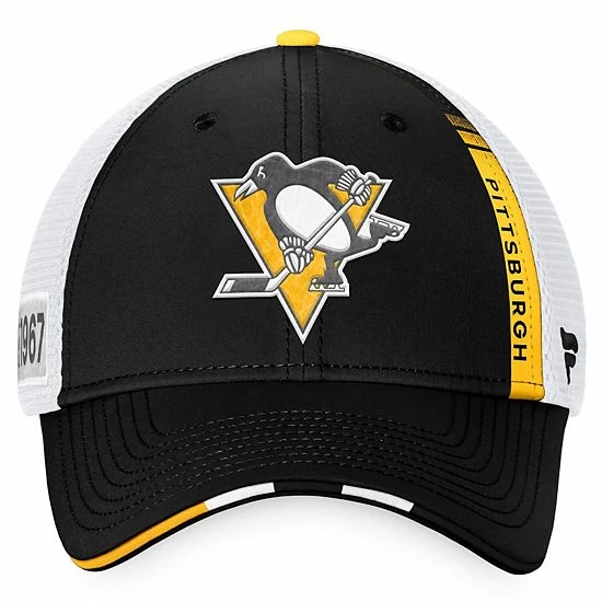 Men's Fanatics Branded Black/White Pittsburgh Penguins 2022 NHL Draft Authentic Pro On Stage Trucker Adjustable Hat Men's Fanatics Branded Black/White Pittsburgh Penguins 2022 NHL Draft Authentic Pro On Stage Trucker Adjustable Hat -Metaverse shop unnamed file 8943