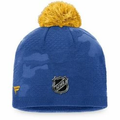 Women's Fanatics Branded Royal/Gold Buffalo Sabres Authentic Pro Team Locker Room Beanie With Pom 4 Women's Fanatics Branded Royal/Gold Buffalo Sabres Authentic Pro Team Locker Room Beanie With Pom -Metaverse shop unnamed file 8958