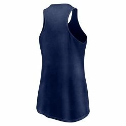 Women's Fanatics Branded Navy Atlanta Braves Simplicity Swing Racerback Scoop Neck Tank Top -Metaverse shop unnamed file 8984