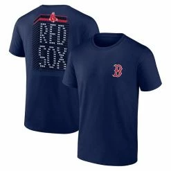 Men's Fanatics Branded Navy Boston Red Sox Iconic Bring It T-Shirt -Metaverse shop unnamed file 9057