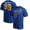 Men's Fanatics Branded Wayne Gretzky Blue St. Louis Blues Authentic Stack Retired Player Name & Number T-Shirt -Metaverse shop unnamed file 9060