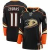 Women's Fanatics Branded Trevor Zegras Black Anaheim Ducks Home Breakaway Player Jersey