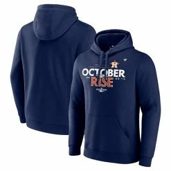 Men's Fanatics Branded Navy Houston Astros 2022 Postseason Locker Room Pullover Hoodie -Metaverse shop unnamed file 9073