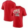Men's Fanatics Branded Heathered Red Kansas City Chiefs Big & Tall End Around T-Shirt -Metaverse shop unnamed file 9076