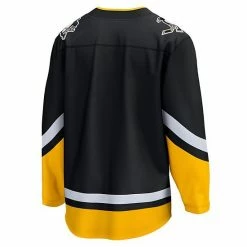 Men's Fanatics Branded Black Pittsburgh Penguins 2021/22 Alternate Premier Breakaway Jersey -Metaverse shop unnamed file 9081