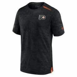 Men's Fanatics Branded Black Philadelphia Flyers Authentic Pro Rink Premium Camo T-Shirt -Metaverse shop unnamed file 9092