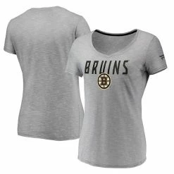 Women's Fanatics Branded Gray Boston Bruins Space-Dye V-Neck T-Shirt 3 Women's Fanatics Branded Gray Boston Bruins Space-Dye V-Neck T-Shirt -Metaverse shop unnamed file 9099