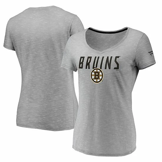 Women's Fanatics Branded Gray Boston Bruins Space-Dye V-Neck T-Shirt Women's Fanatics Branded Gray Boston Bruins Space-Dye V-Neck T-Shirt -Metaverse shop unnamed file 9099