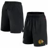 Men's Fanatics Branded Black Chicago Blackhawks Authentic Pro Rink Shorts