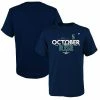 Youth Fanatics Branded Navy Seattle Mariners 2022 Postseason T-Shirt