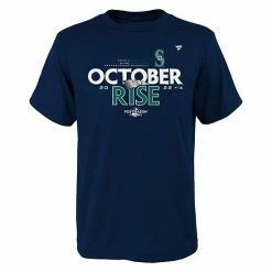 Youth Fanatics Branded Navy Seattle Mariners 2022 Postseason T-Shirt -Metaverse shop unnamed file 9153
