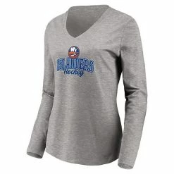 Women's Fanatics Branded Royal/Heathered Gray New York Islanders Short Sleeve & Long Sleeve V-Neck T-Shirt Combo Pack 5 Women's Fanatics Branded Royal/Heathered Gray New York Islanders Short Sleeve & Long Sleeve V-Neck T-Shirt Combo Pack -Metaverse shop unnamed file 9158