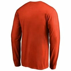 Men's Fanatics Branded Orange New York Islanders Primary Logo Long Sleeve T-Shirt -Metaverse shop unnamed file 9221