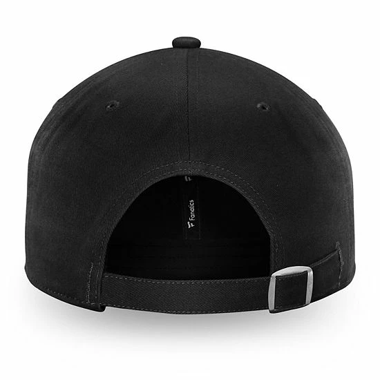Men's Fanatics Branded Black Boston Bruins Core Primary Logo Adjustable Hat - Image 5