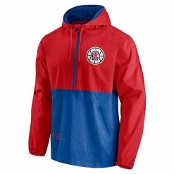 Men's Fanatics Branded Royal/Red LA Clippers Anorak Block Party Windbreaker Half-Zip Hoodie Jacket 4 Men's Fanatics Branded Royal/Red LA Clippers Anorak Block Party Windbreaker Half-Zip Hoodie Jacket -Metaverse shop unnamed file 9320