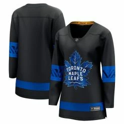 Women's Fanatics Branded Black Toronto Maple Leafs Alternate Premier Breakaway Reversible Blank Jersey 4 Women's Fanatics Branded Black Toronto Maple Leafs Alternate Premier Breakaway Reversible Blank Jersey -Metaverse shop unnamed file 9348