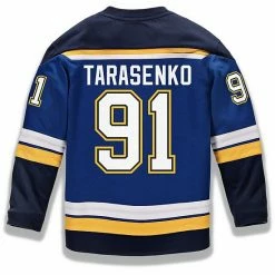 Youth Fanatics Branded Vladimir Tarasenko Blue St. Louis Blues Replica Player Jersey -Metaverse shop unnamed file 9379