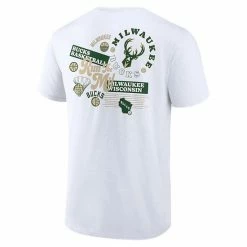 Men's Fanatics Branded White Milwaukee Bucks Street Collective T-Shirt -Metaverse shop unnamed file 9387