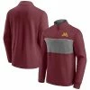 Men's Fanatics Branded Maroon/Heathered Gray Minnesota Golden Gophers Primary Logo Quarter-Zip Jacket 2 Men's Fanatics Branded Maroon/Heathered Gray Minnesota Golden Gophers Primary Logo Quarter-Zip Jacket -Metaverse shop unnamed file 9458