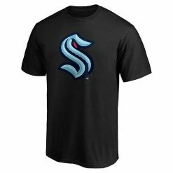 Men's Fanatics Branded Black Seattle Kraken Primary Logo Big & Tall T-Shirt -Metaverse shop unnamed file 9474