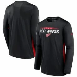 Men's Fanatics Branded Black Detroit Red Wings Authentic Pro Rink Performance Long Sleeve T-Shirt 3 Men's Fanatics Branded Black Detroit Red Wings Authentic Pro Rink Performance Long Sleeve T-Shirt -Metaverse shop unnamed file 953