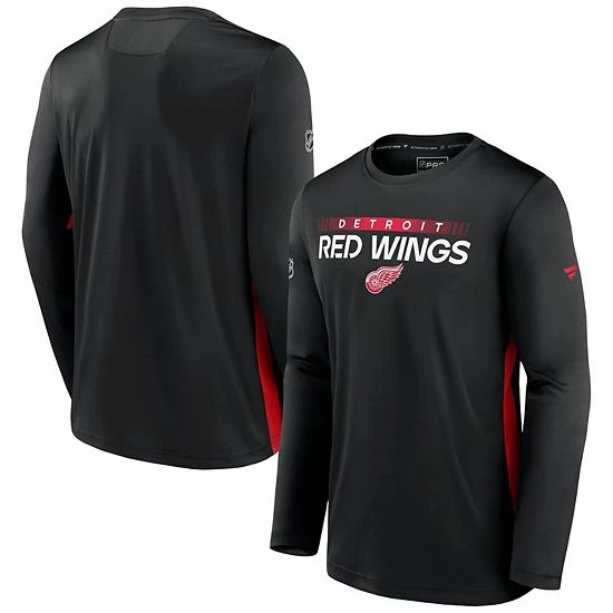 Men's Fanatics Branded Black Detroit Red Wings Authentic Pro Rink Performance Long Sleeve T-Shirt Men's Fanatics Branded Black Detroit Red Wings Authentic Pro Rink Performance Long Sleeve T-Shirt -Metaverse shop unnamed file 953