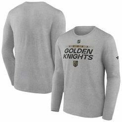 Men's Fanatics Branded Heather Gray Vegas Golden Knights Authentic Pro Core Collection Prime Wordmark Long Sleeve T-Shirt 3 Men's Fanatics Branded Heather Gray Vegas Golden Knights Authentic Pro Core Collection Prime Wordmark Long Sleeve T-Shirt -Metaverse shop unnamed file 9535