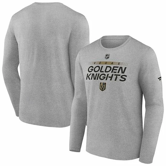 Men's Fanatics Branded Heather Gray Vegas Golden Knights Authentic Pro Core Collection Prime Wordmark Long Sleeve T-Shirt Men's Fanatics Branded Heather Gray Vegas Golden Knights Authentic Pro Core Collection Prime Wordmark Long Sleeve T-Shirt -Metaverse shop unnamed file 9535