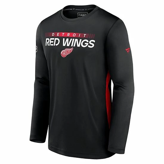 Men's Fanatics Branded Black Detroit Red Wings Authentic Pro Rink Performance Long Sleeve T-Shirt Men's Fanatics Branded Black Detroit Red Wings Authentic Pro Rink Performance Long Sleeve T-Shirt -Metaverse shop unnamed file 954