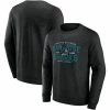 Men's Fanatics Branded Black San Jose Sharks Classic Move Pullover Sweatshirt -Metaverse shop unnamed file 9555