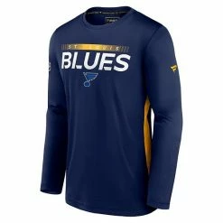 Men's Fanatics Branded Navy St. Louis Blues Authentic Pro Rink Performance Long Sleeve T-Shirt 4 Men's Fanatics Branded Navy St. Louis Blues Authentic Pro Rink Performance Long Sleeve T-Shirt -Metaverse shop unnamed file 958