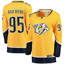 Women's Fanatics Branded Matt Duchene Gold Nashville Predators Home Premier Breakaway Player Jersey 3 Women's Fanatics Branded Matt Duchene Gold Nashville Predators Home Premier Breakaway Player Jersey -Metaverse shop unnamed file 9589