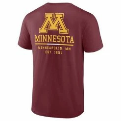 Men's Fanatics Branded Maroon Minnesota Golden Gophers Game Day 2-Hit T-Shirt 5 Men's Fanatics Branded Maroon Minnesota Golden Gophers Game Day 2-Hit T-Shirt -Metaverse shop unnamed file 9611