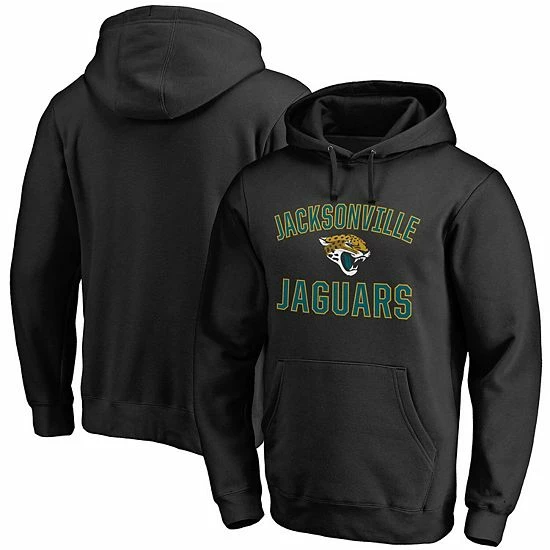 Men's Fanatics Branded Black Jacksonville Jaguars Victory Arch Team Pullover Hoodie 3 Men's Fanatics Branded Black Jacksonville Jaguars Victory Arch Team Pullover Hoodie
