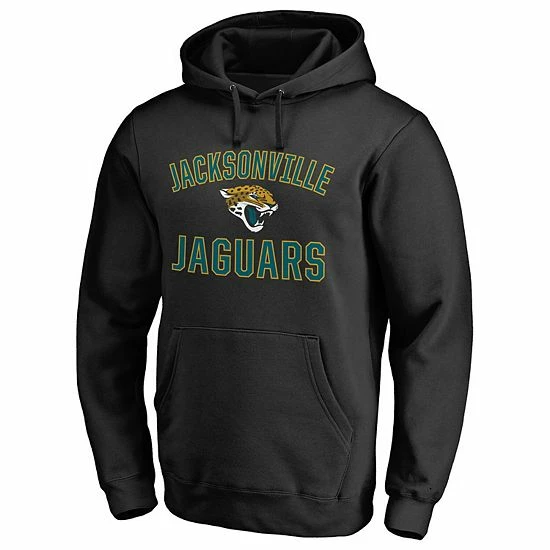 Men's Fanatics Branded Black Jacksonville Jaguars Victory Arch Team Pullover Hoodie 5 Men's Fanatics Branded Black Jacksonville Jaguars Victory Arch Team Pullover Hoodie - Image 3