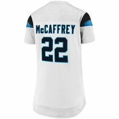 Women's Fanatics Branded Christian McCaffrey White Carolina Panthers Athena Name & Number Fashion Top -Metaverse shop unnamed file 9673